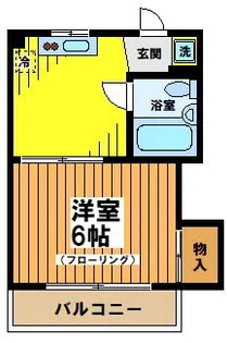ヘリオス相互378方南町パートI【2階】の間取り