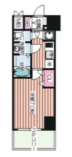 ファーストステージ梅田WEST【3階】の間取り