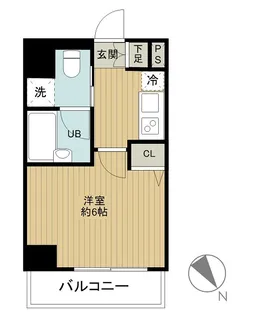 Wise Le-Lion新宿中井【3階】の間取り
