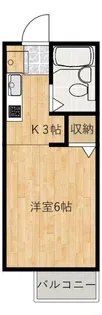 サンライフ三宅【2階】の間取り