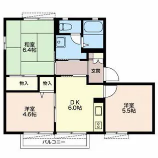 フラットトラスト【1階】の間取り