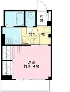 レイ レ ラヴィ【1階】の間取り