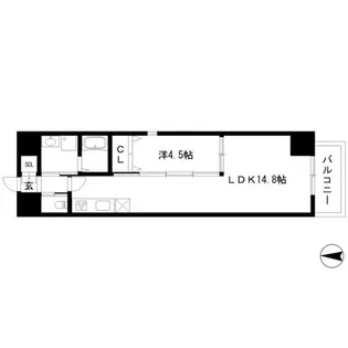 Alba Grande 名護屋【9階】の間取り