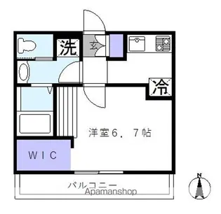 Legare東向島【1階】の間取り