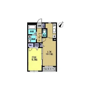 ソルクレスト【2階】の間取り