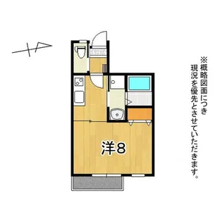 ISG咲田【1階】の間取り
