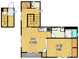 Maison de Reposの間取り