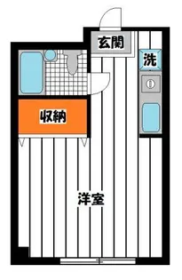 ワダハイツ【1階】の間取り