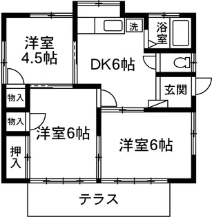 群馬県前橋市総社町総社【一戸建】の間取り
