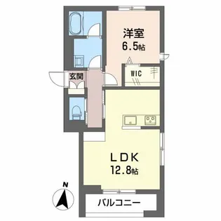 シャーメゾンアストラ【2階】の間取り