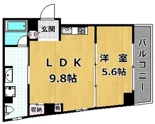 ピコットVII【2階】の間取り