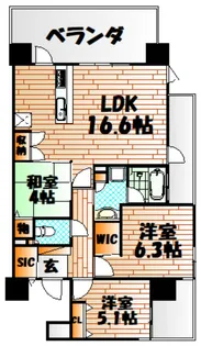 以和貴マンション須賀町【2階】の間取り