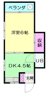 ハイムトーシン【2階】の間取り
