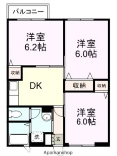 アルメリア壱番館【2階】の間取り