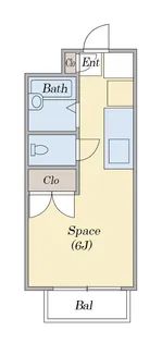 エステートピアII【2階】の間取り