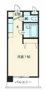 オアシスミズホ【3階】の間取り
