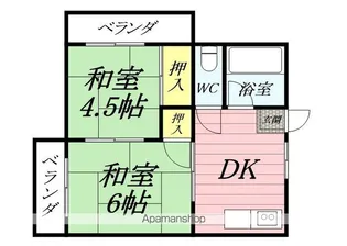 泉マンション【3階】の間取り