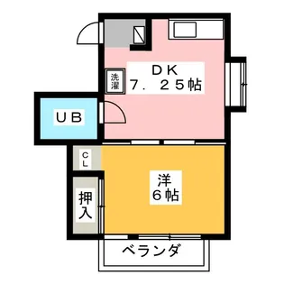 メゾン曳馬A【2階】の間取り