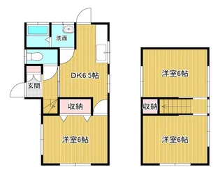 愛媛県新居浜市松原町【一戸建】の間取り