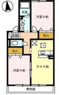 ウィルモア【1階】の間取り
