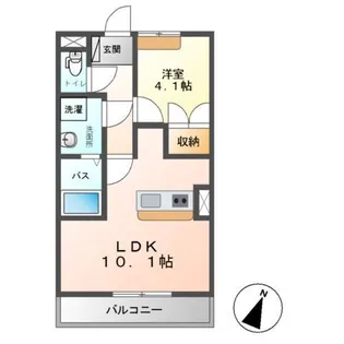 グレイス・コート【2階】の間取り