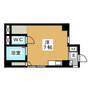 岩井ビル【4階】の間取り