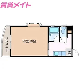 GENTILE IGA UENO【7階】の間取り