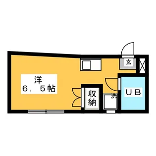 八王アゼリア【3階】の間取り