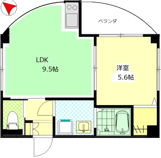 イズミヤbldg【3階】の間取り
