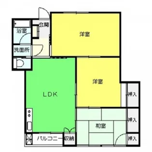 田坂ビル【3階】の間取り