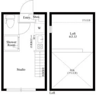 ハーモニーテラス上高井戸IV【2階】の間取り