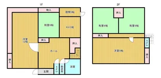新潟県新潟市西区浦山3【一戸建】の間取り