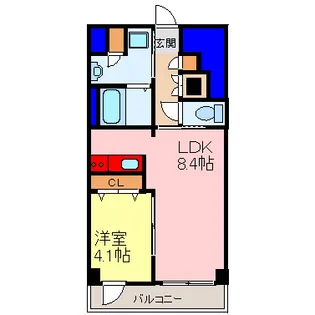 プレミアコート【6階】の間取り