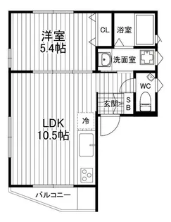 東京都杉並区久我山3【マンション】の間取り