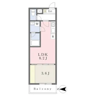 MOVE一宮WEST【1階】の間取り
