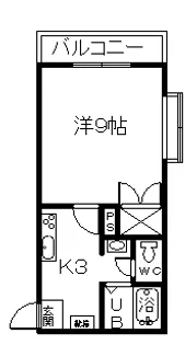 ルーミナスE棟【2階】の間取り