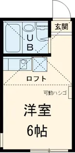 ユナイト上町ウィルキンスの杜【2階】の間取り