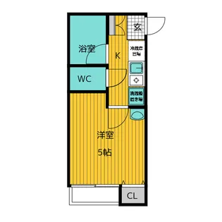 ファインミルCHOFU【1階】の間取り
