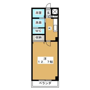 クールドノール【8階】の間取り