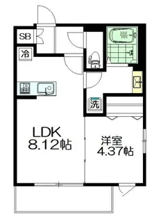 アクアヴィータ【2階】の間取り