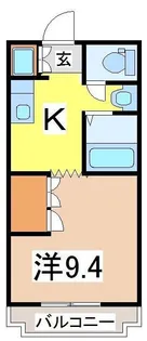 静岡県沼津市平沼【マンション】の間取り