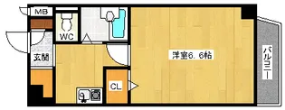大阪府大阪市西淀川区大和田5【マンション】の間取り