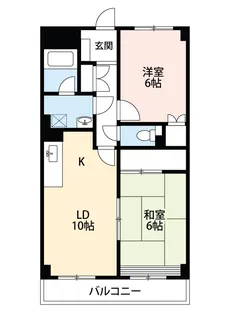 マジョール松崎町【4階】の間取り