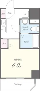 グランパシフィック十三元今里【5階】の間取り