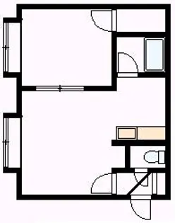 ルピナス近文【2階】の間取り