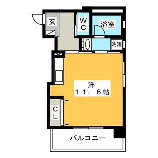 日商三島ビル【5階】の間取り