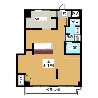 豊久マンション【2階】の間取り