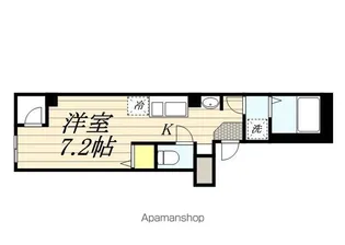 千葉県千葉市中央区栄町【マンション】の間取り