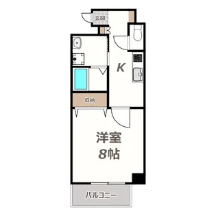 Rainbow Court阿倍野(レインボーコート阿倍野)【9階】の間取り
