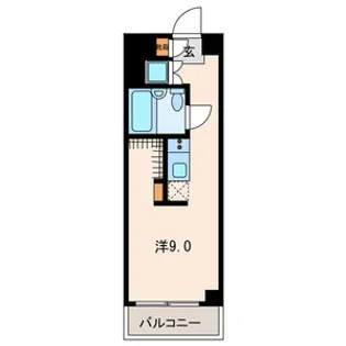サンクレストビル【7階】の間取り